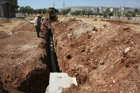 Kilis'te Kanalizasyon Hatları Yenileniyor