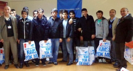 Kimse Yok Mu, Samsun'da eğitim gören yabancı öğrencilere yardım eli uzattı