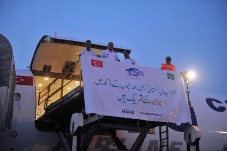 Kimse Yok Mu'nun Yardım Uçağı, Pakistan'a Ulaştı