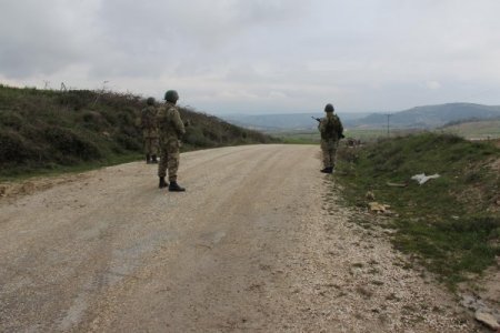 Kimyasal şüphesi olan mühimmat, saplı olduğu topraktan çıkarıldı