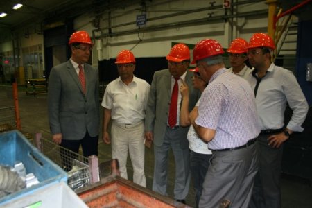 Kırgız heyet, Bursalı sanayicileri ziyaret etti