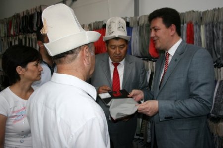 Kırgız heyet, Bursalı sanayicileri ziyaret etti