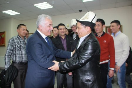 Kırgız heyeti Çubuk’ta yatırım aradı