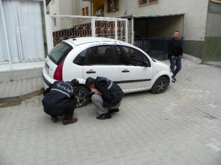 Kırıkkale’de 30 aracın lastikleri kesildi