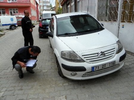 Kırıkkale’de 30 aracın lastikleri kesildi