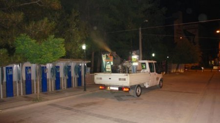 Kırıkkale’de haşerelere karşı mücadele devam ediyor