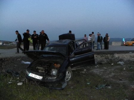 Kırıkkale’de trafik kazası: 1 ölü, 2 yaralı