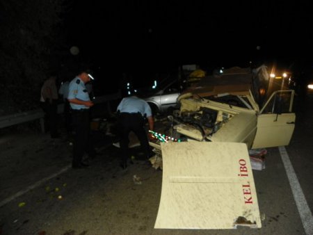 Kırıkkale’de trafik kazası: 1 ölü 2 yaralı