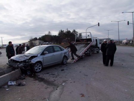 Kırıkkale'de Trafik Kazası:5 Yaralı