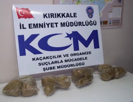 Kırıkkale'de uyuşturucu operasyonu: 2 gözaltı