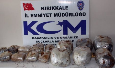 Kırıkkale'de Uyuşturucu Operasyonu
