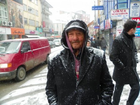 Kırıkkale’ye Kar Yeniden Merhaba Dedi