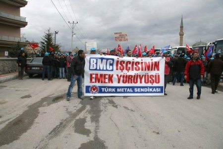 Kirpi’yi üreten işçiler Afyon’da