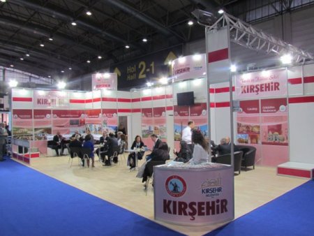 Kırşehir, İzmir fuarında tanıtıldı