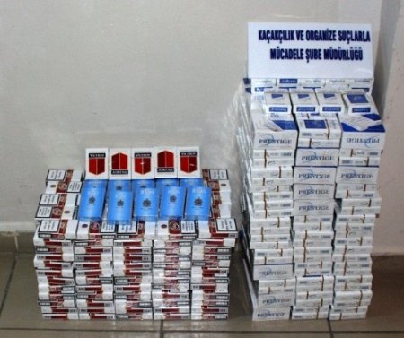 Kırşehir’de 8 bin 395 paket kaçak sigara ele geçirildi