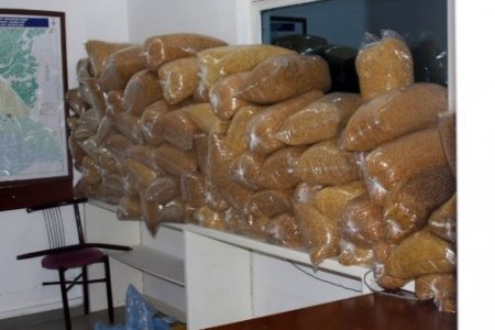 Kırşehir’de 905 kilo kıyılmış tütün ele geçirildi