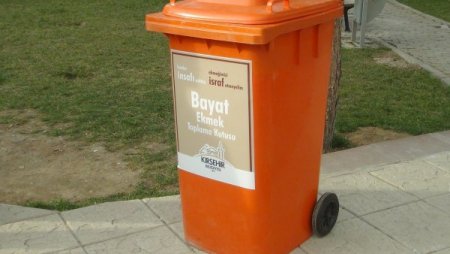 Kırşehir’de bayat ekmekler kutularda toplanacak