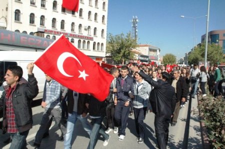 Kırşehir’de Teröre Protestolar Artarak Devam Ediyor