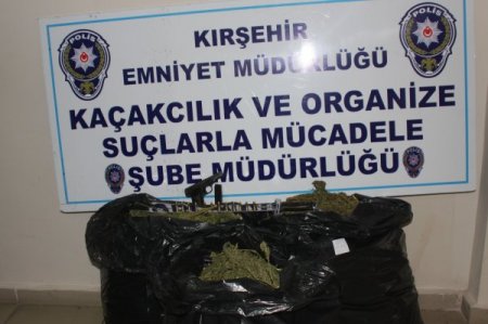 Kırşehir’de uyuşturucu operasyonu