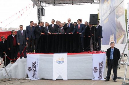 Kırşehir'in çılgın projesinin temeli törenle atıldı