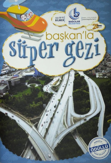 Kitabı Oku, Helikopterle Bağcılar’ı Gez