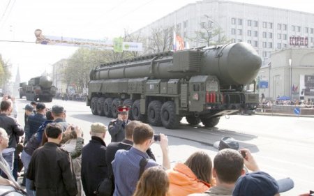 Kızıl Ordu 9 Mayıs Öncesi Tatbikat Yaptı