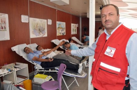 Kızılay Midyat’ta 90 ünite kan topladı
