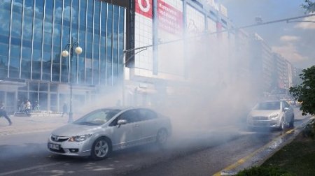 Kızılay'da 'Gezi Parkı' gerilimi sürüyor