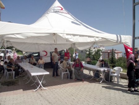 Kızılay’dan şehit ailesine psikolojik destek