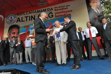 Kızılcahamam Belediyesi'nden Toplu Temel Atma Ve Açılış