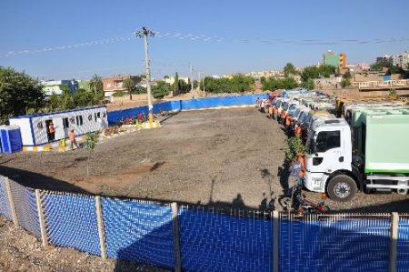 Kızıltepe Belediyesi Temizlik Araçları Toplama Merkezi Açıldı