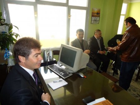 Kızıltepe Zahireciler Derneği'nden Ak Parti'ye Ziyaret