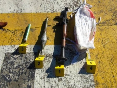 Kızıltepe'de roketatar ele geçirildi