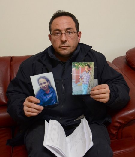 Kızını eski eşinin kaçırdığını iddia eden baba, yardım bekliyor