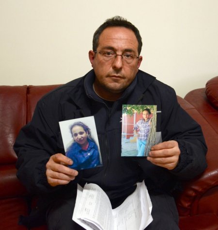 Kızını eski eşinin kaçırdığını iddia eden baba, yardım bekliyor