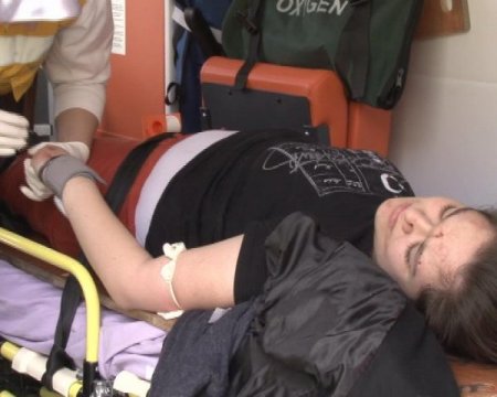 Kızını görmeden ambulansa binmedi (Özel)