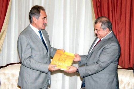 KKTC Başbakanı İrsen Küçük, Bakan Günay'ı kabul etti