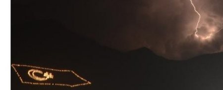 KKTC'de çakan şimşekler 21 Aralık paniği yaşattı