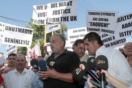 KKTC'de sivil toplum kuruluşları Asil Nadir'e destek mitingi düzenledi