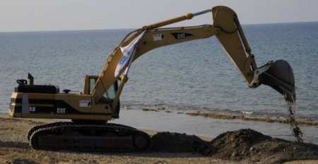 KKTC'ye verilecek suyun temel atma töreni Kıbrıs Türk tarafında da icra edildi