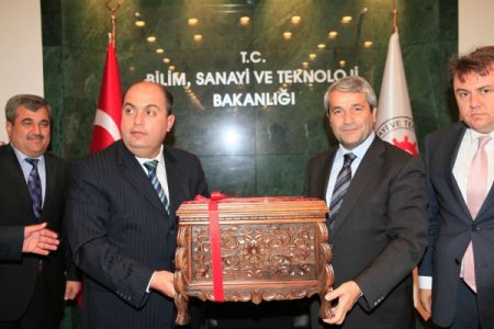 KMTSO yönetiminden Bakan Ergün'e ziyaret