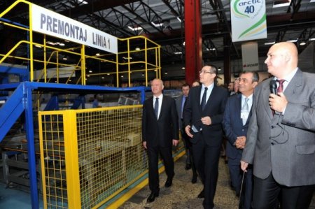 Koç grubunun fabrikasını gezen Romanya başbakanı'ndan türk yatırımcılara övgü