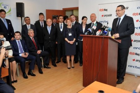 Koç grubunun fabrikasını gezen Romanya başbakanı'ndan türk yatırımcılara övgü