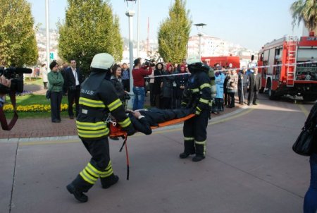 Kocaeli Büyükşehir Belediyesi’nde deprem ve yangın tatbikatı