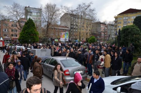 Kocaeli'ndeki eylemciler bu kez de CHP binasında gösteri yaptı