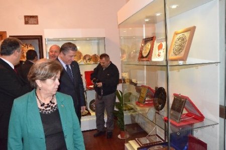 'Köksal Toptan Armağan Eserler Daimi Sergi Salonu' açıldı