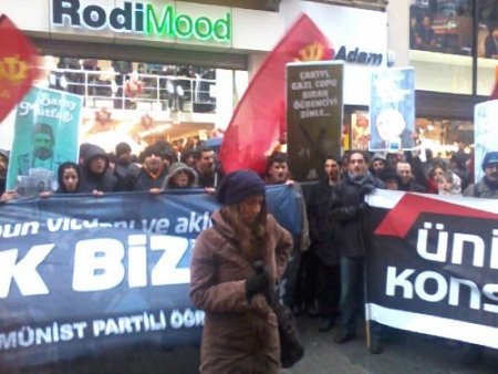 Komünist Partili Öğrencilerinden Başbakan Erdoğan'a Mektup