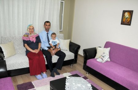 Kömürlükte yaşayan ailenin yüzü güldü