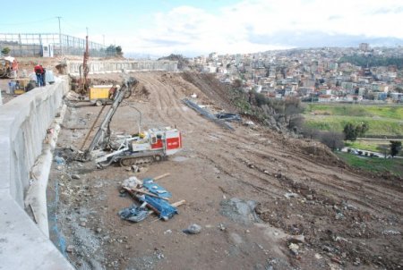 Konak Tüneli'nde Teraslama İşlemi Tamam, Sıra Kazıda