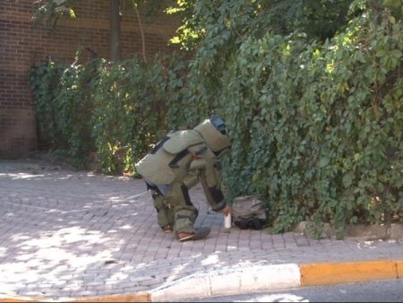 Konsolosluk Yakınında Şüpheli Çanta Paniği